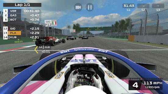 Скачать взломанную F1 Mobile Racing версия 1.22.8 apk на Андроид - Открытые уровни