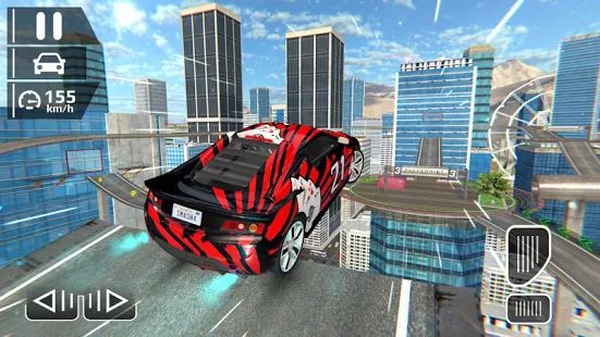 Скачать взломанную Car Driving Simulator - Stunt Ramp версия 1.2.1 apk на Андроид - Бесконечные деньги