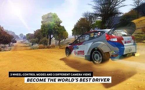 Скачать взломанную WRC The Official Game версия 1.2.7 apk на Андроид - Много монет