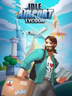 Скачать взломанную Idle Airport Tycoon - Игра Аэропорт версия 1.3.0 apk на Андроид - Бесконечные деньги