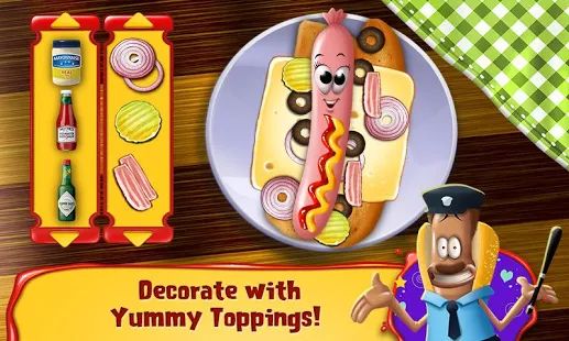 Скачать взломанную Hot Dog Hero - Crazy Chef версия 1.0.8 apk на Андроид - Бесконечные деньги