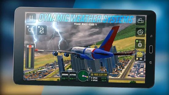Скачать взломанную Flight Sim 2018 версия 3.1.1 apk на Андроид - Бесконечные деньги