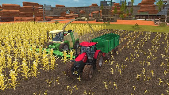 Скачать взломанную Farming Simulator 18 версия Зависит от устройства apk на Андроид - Много монет