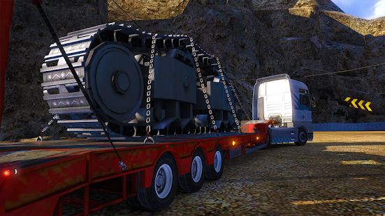 Скачать взломанную Euro Truck Simulator Offroad Cargo Transport версия 2.0 apk на Андроид - Много монет