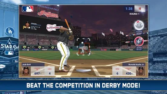 Скачать взломанную MLB Home Run Derby 2020 версия 8.0.3 apk на Андроид - Открытые уровни