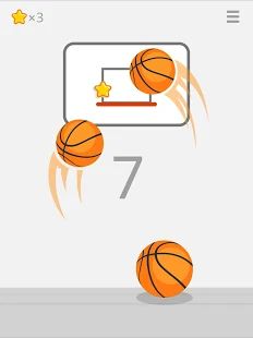 Скачать взломанную Ketchapp Basketball версия 1.2.1 apk на Андроид - Открытые уровни