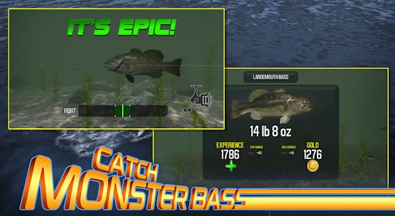 Скачать взломанную Master Bass Angler: Free Fishing Game версия 0.60.0 apk на Андроид - Бесконечные деньги