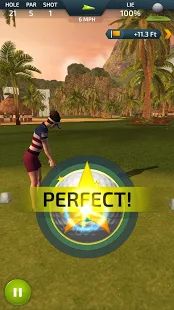 Скачать взломанную Pro Feel Golf - Sports Simulation версия 3.0.0 apk на Андроид - Много монет
