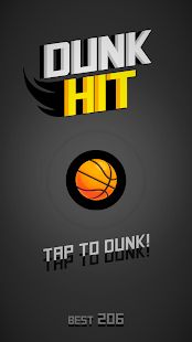 Скачать взломанную Dunk Hit версия 1.5.8 apk на Андроид - Много монет