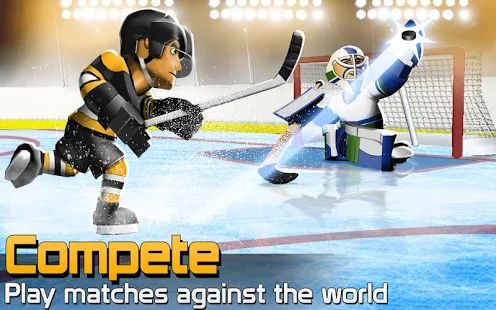 Скачать взломанную BIG WIN Hockey версия 4.1.3 apk на Андроид - Открытые уровни