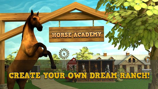 Скачать взломанную Horse Academy - Multiplayer Horse Racing Game! версия 50.80 apk на Андроид - Много монет
