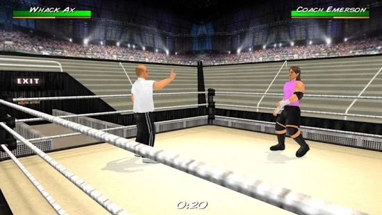 Скачать взломанную Wrestling Revolution 3D версия 1.656 apk на Андроид - Много монет