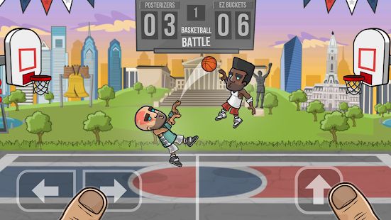 Скачать взломанную Basketball Battle (Баскетбол) версия 2.1.20 apk на Андроид - Много монет