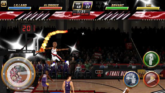 Скачать взломанную NBA JAM by EA SPORTS™ версия 04.00.80 apk на Андроид - Бесконечные деньги