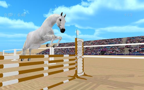 Скачать взломанную Jumpy Horse Show Jumping версия 2.9 apk на Андроид - Открытые уровни
