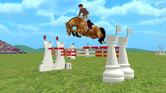 Скачать взломанную Jumpy Horse Show Jumping версия 2.9 apk на Андроид - Открытые уровни
