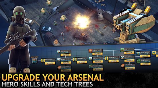 Скачать взломанную Last Hope TD - Zombie Tower Defense Games Offline версия 3.75 apk на Андроид - Много монет