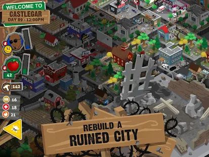Скачать взломанную Rebuild 3: Gangs of Deadsville версия Зависит от устройства apk на Андроид - Бесконечные деньги