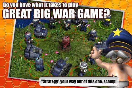 Скачать взломанную Great Big War Game версия 1.5.3 apk на Андроид - Открытые уровни