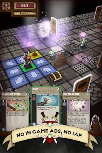 Скачать взломанную Card Dungeon версия 1.3 apk на Андроид - Открытые уровни