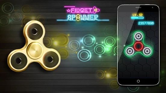 Скачать взломанную Спиннер - Fidget Spinner версия 1.12.5.1 apk на Андроид - Открытые уровни