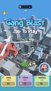 Скачать взломанную Gang Blast версия 1.02 apk на Андроид - Открытые уровни