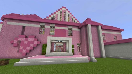 Скачать взломанную Princess House Pink Map For MCPE версия 1 apk на Андроид - Бесконечные деньги