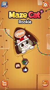 Скачать взломанную Maze Cat - Rookie версия 1.1.5 apk на Андроид - Много монет