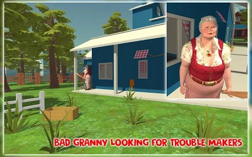 Скачать взломанную Bad Granny Angry Neighbor плохая бабка злой гренни версия 1.2.14 apk на Андроид - Много монет