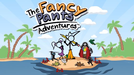 Скачать взломанную Fancy Pants Adventures версия 1.0.11h apk на Андроид - Много монет