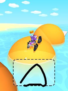 Скачать взломанную Scribble Rider! версия 1.505 apk на Андроид - Много монет