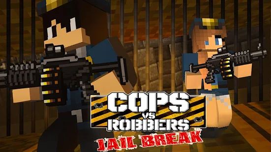 Скачать взломанную Cops Vs Robbers: Jailbreak версия 1.96 apk на Андроид - Открытые уровни