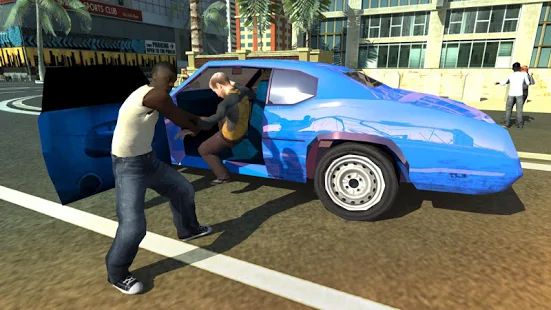 Скачать взломанную San Andreas Auto Gang Wars: Grand Real Theft Fight версия 9.4 apk на Андроид - Открытые уровни