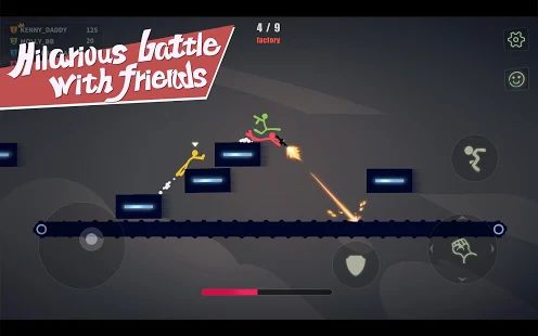 Скачать взломанную Stick Fight: The Game Mobile версия 1.4.23.35816 apk на Андроид - Открытые уровни