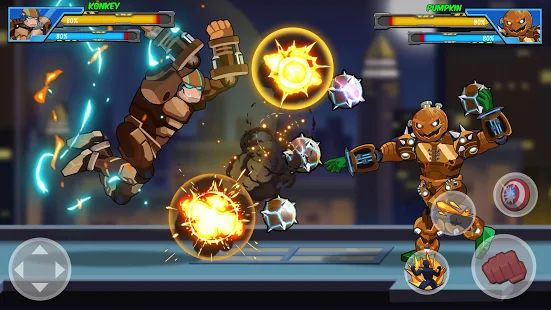 Скачать взломанную Robot Super: Hero Champions версия 1.0.7 apk на Андроид - Много монет