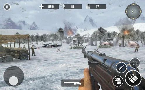 Скачать взломанную Call of Sniper WW2: военные стрелок снайпер игры версия 3.3.7 apk на Андроид - Открытые уровни
