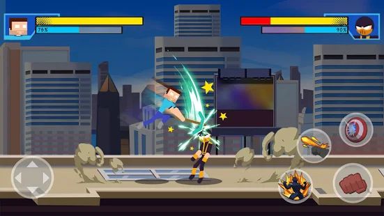 Скачать взломанную Stick Super: Hero - Strike Fight for heroes legend версия 1.1.1 apk на Андроид - Открытые уровни