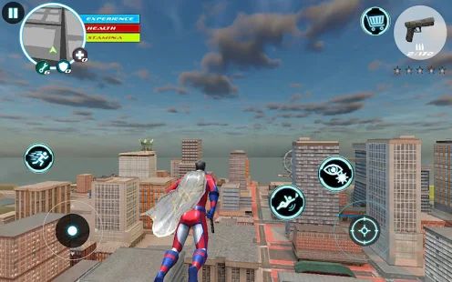 Скачать взломанную Супергерой версия 2.6 apk на Андроид - Открытые уровни