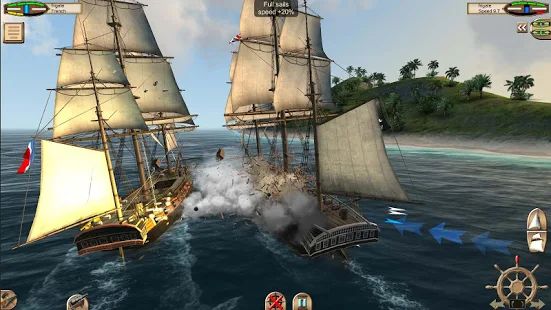 Скачать взломанную The Pirate: Caribbean Hunt версия 9.6 apk на Андроид - Много монет