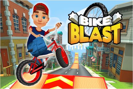 Скачать взломанную Велосипедная гонка -Bike Blast версия 4.3.2 apk на Андроид - Открытые уровни
