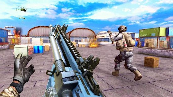 Скачать взломанную Counter Attack FPS Commando Shooter версия 1.0.1 apk на Андроид - Много монет