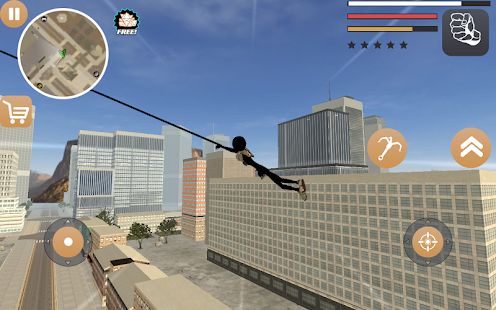 Скачать взломанную Stickman Rope Hero 2 версия 2.6.190 apk на Андроид - Открытые уровни