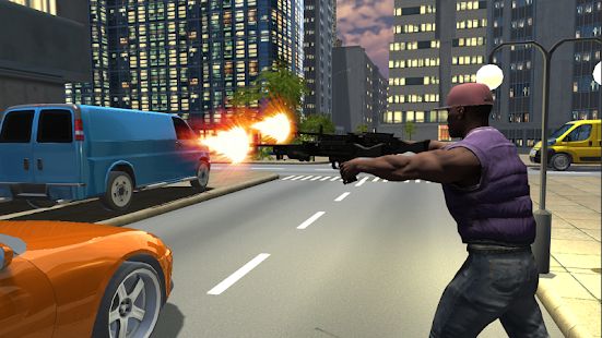 Скачать взломанную Real Crime Simulator Grand City версия 1.1 apk на Андроид - Бесконечные деньги