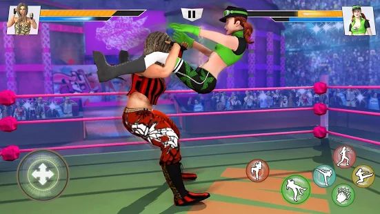 Скачать взломанную Bad Girls Wrestling Fighter: Женщины Борьба Игры версия 1.1.7 apk на Андроид - Бесконечные деньги