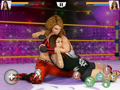 Скачать взломанную Bad Girls Wrestling Fighter: Женщины Борьба Игры версия 1.1.7 apk на Андроид - Бесконечные деньги