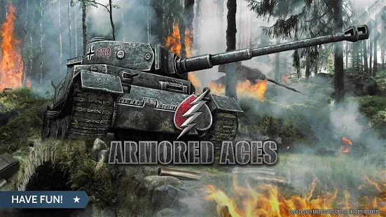 Скачать взломанную Armored Aces - Танки в мировой войне версия 3.1.0 apk на Андроид - Бесконечные деньги