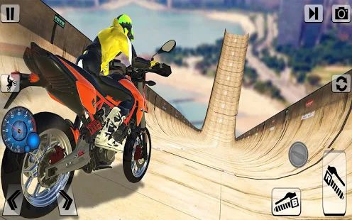 Скачать взломанную велосипед невозможно треков раса:3D мотоцикл трюки версия 2.0.9 apk на Андроид - Открытые уровни