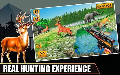 Скачать взломанную Wild Animal Hunt 2020: Dino Hunting Games версия Зависит от устройства apk на Андроид - Открытые уровни