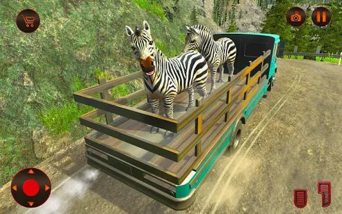 Скачать взломанную Wild Animals Transport Simulator:Animal Rescue Sim версия Зависит от устройства apk на Андроид - Много монет