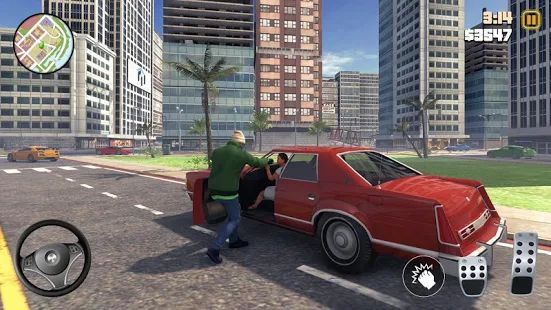 Скачать взломанную Grand Gangster Auto Crime - Theft Crime Simulator версия 1.1.5 apk на Андроид - Много монет